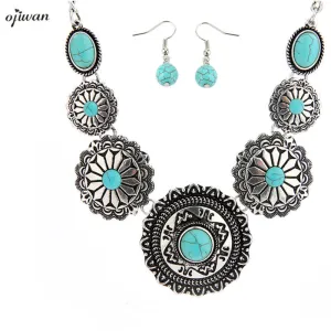 Maxi Collier Plastron Boho Necklace Hippie Cowgirl Native American Jewelry Navajo Bib Necklace Statement Online Shopping India