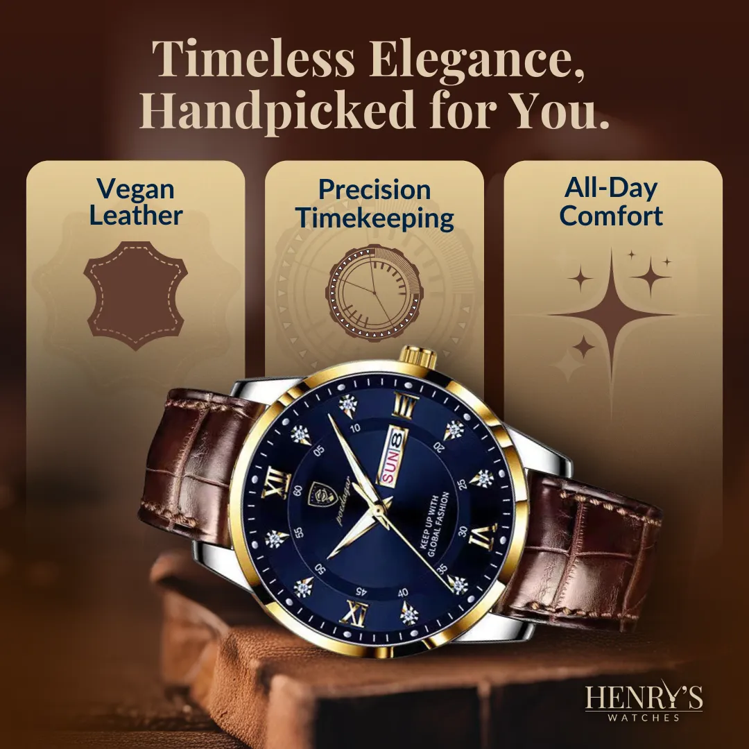 MEN'S WATERPROOF LUMINOUS WATCH | Stylish, durable, precise