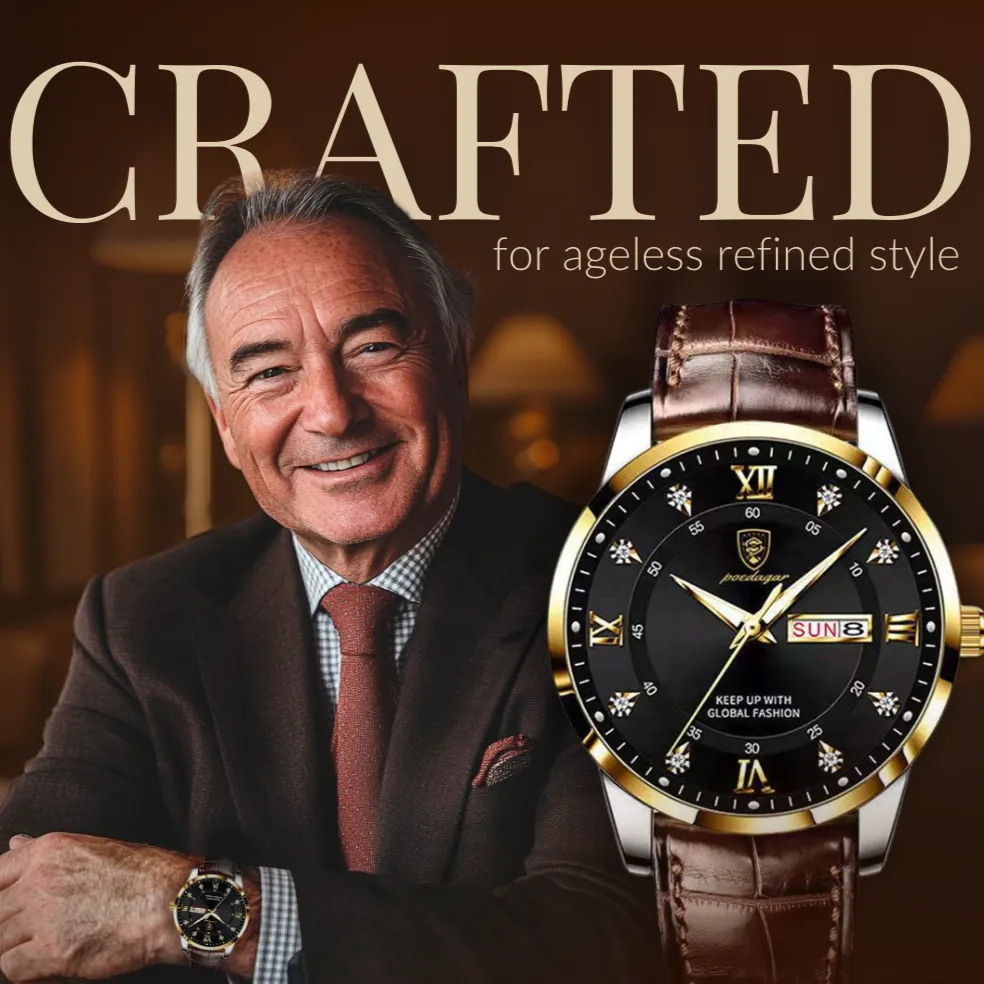 Men's Waterproof Luminous Watch