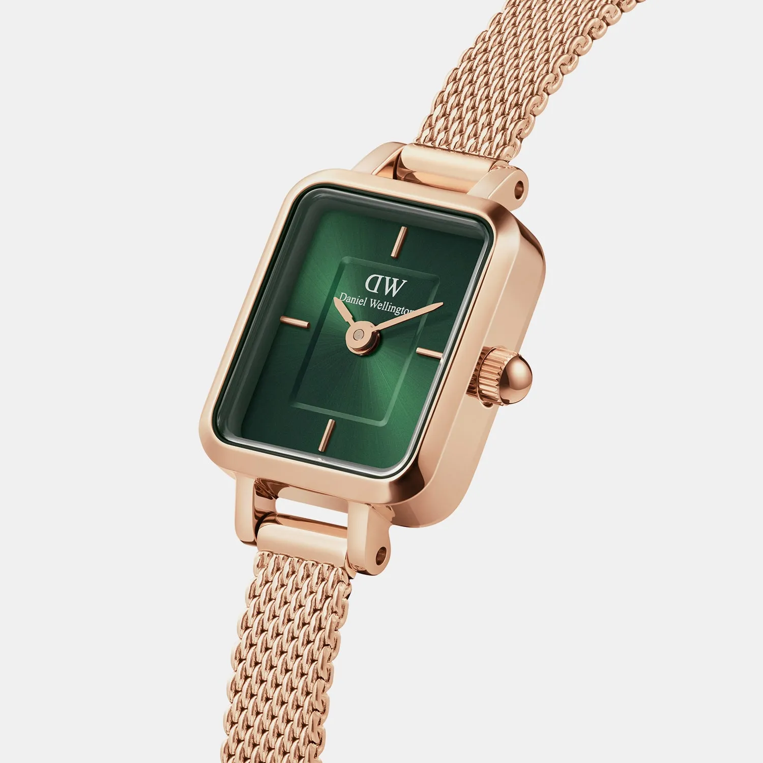 Micro Women's Green Analog Stainless Steel Watch DW00100648K