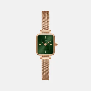 Micro Women's Green Analog Stainless Steel Watch DW00100648K