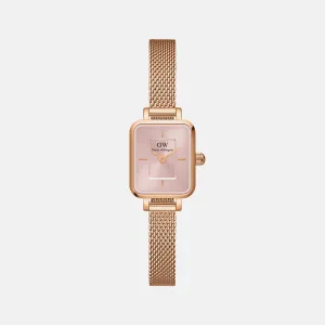 Micro Women's Pink Analog Stainless Steel Watch DW00100650K