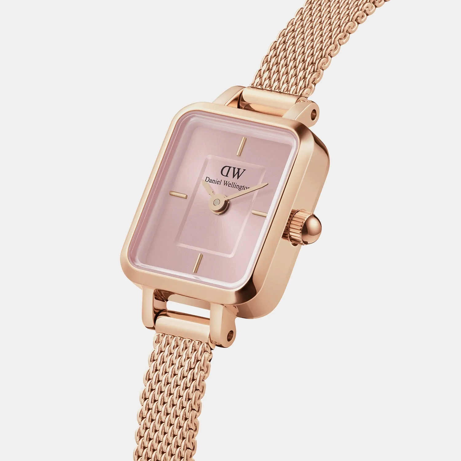 Micro Women's Pink Analog Stainless Steel Watch DW00100650K