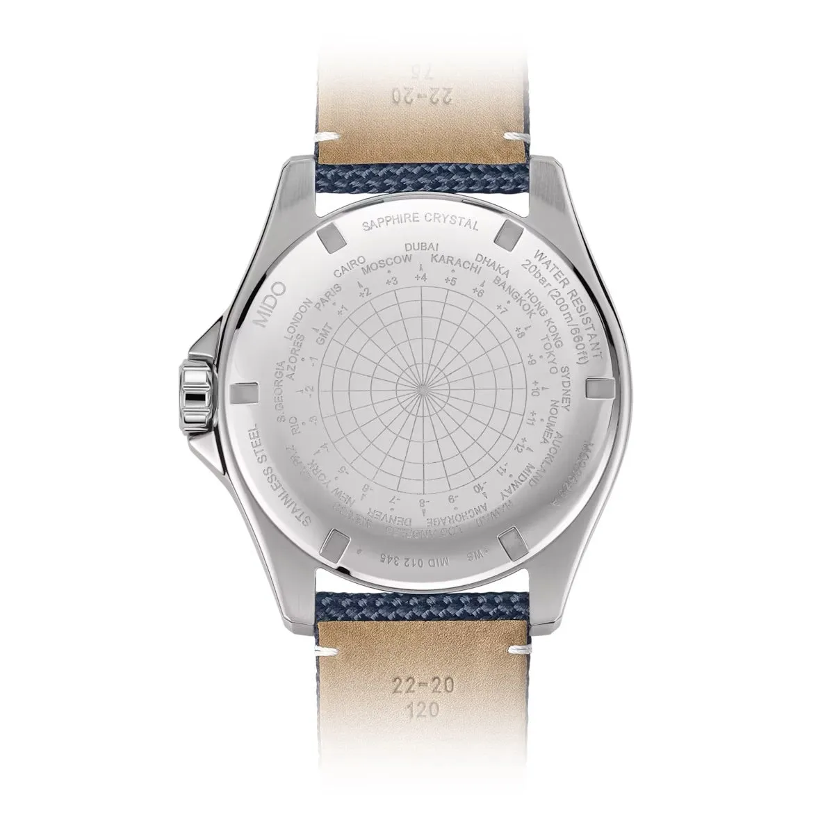 MIDO OCEAN STAR GMT