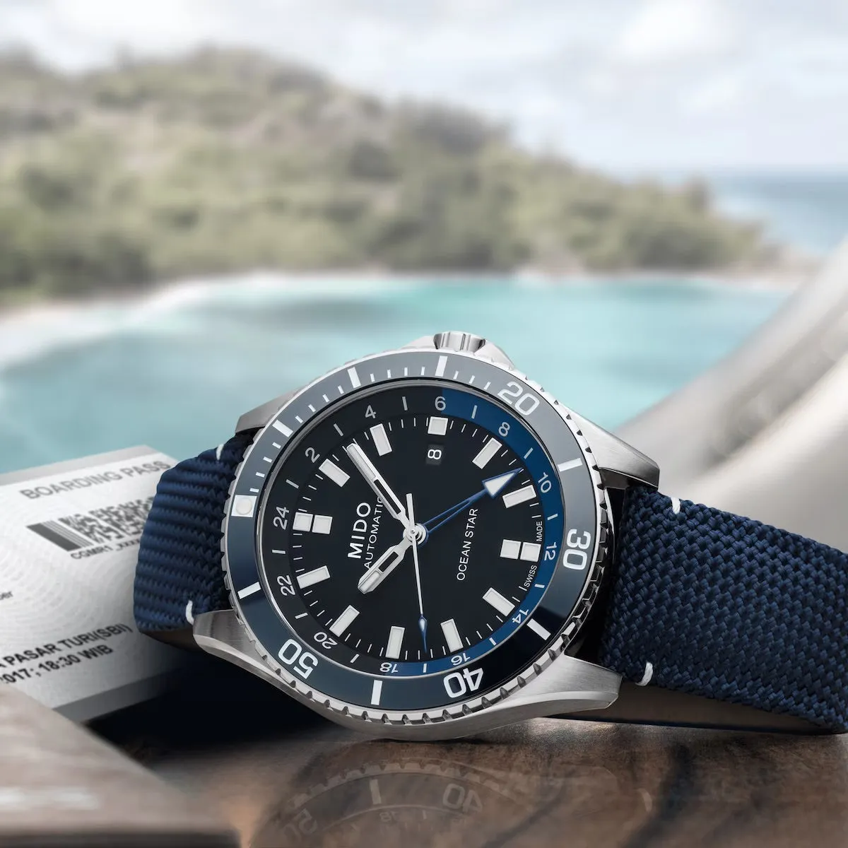 MIDO OCEAN STAR GMT