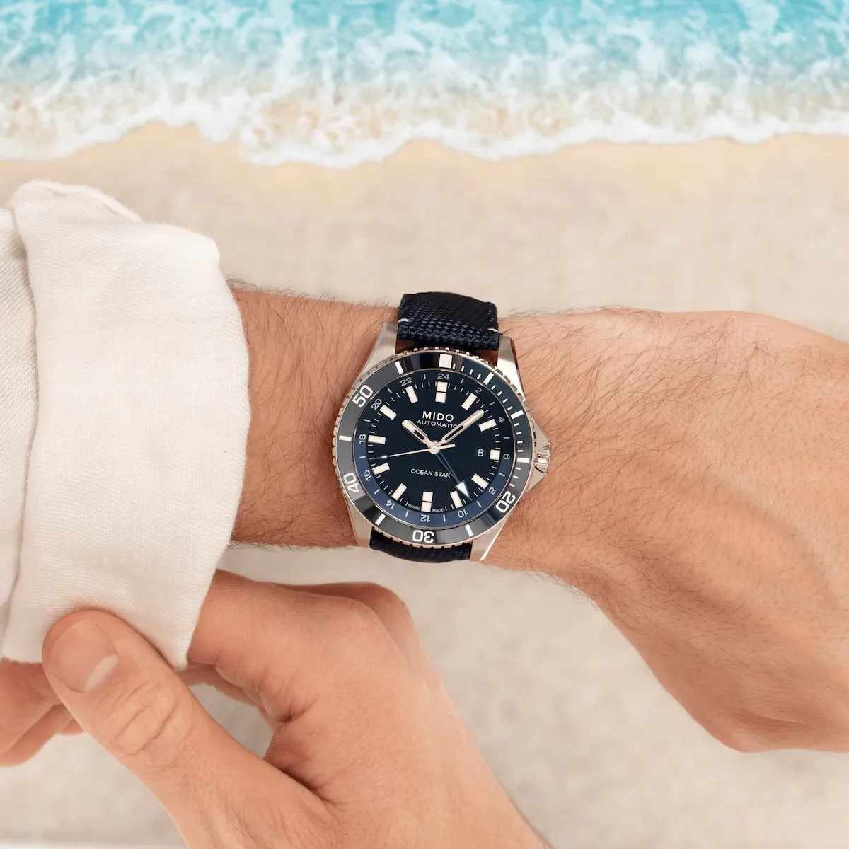 MIDO OCEAN STAR GMT
