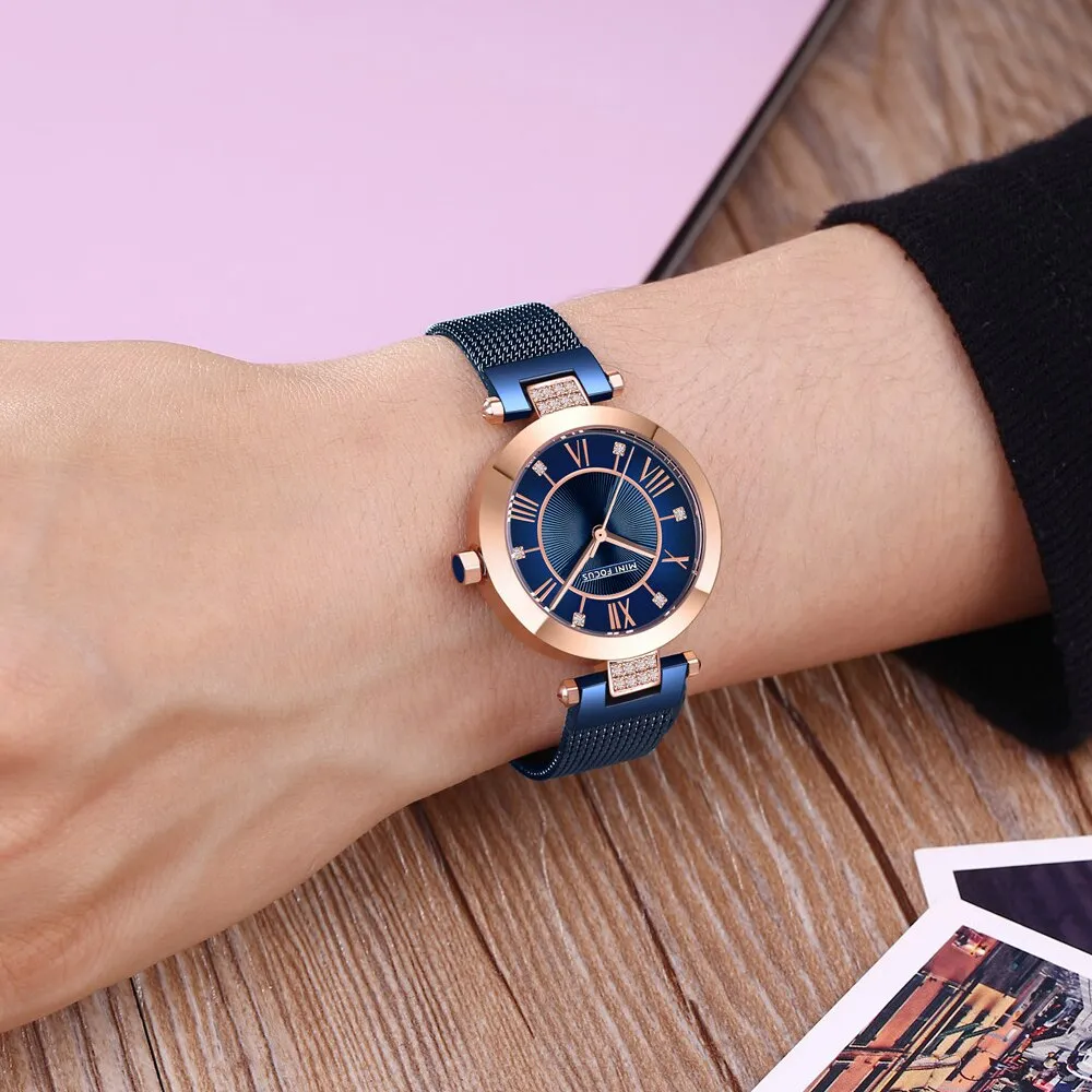 MINI FOCUS Ladys Luxury Brand Women Watches Waterproof Fashion Watch for Woman Ladies Wrist Watch Relogio Feminino Montre Femme