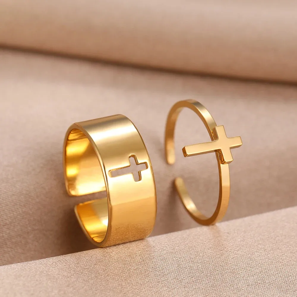 Minimal Couples Cross Rings