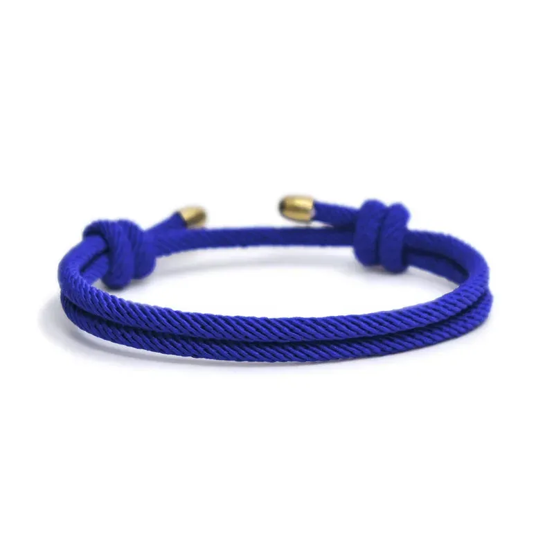 Minimalist Milan Rope Bracelets Men Women Handmade Adjustable Red Thread Bracelet Couple Braclet Best Friend Gift
