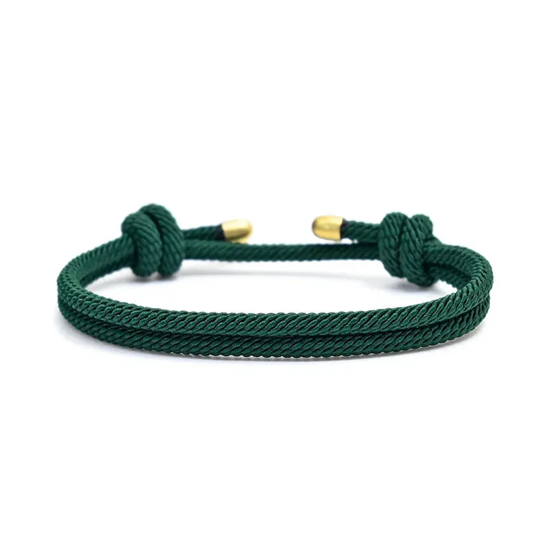 Minimalist Milan Rope Bracelets Men Women Handmade Adjustable Red Thread Bracelet Couple Braclet Best Friend Gift