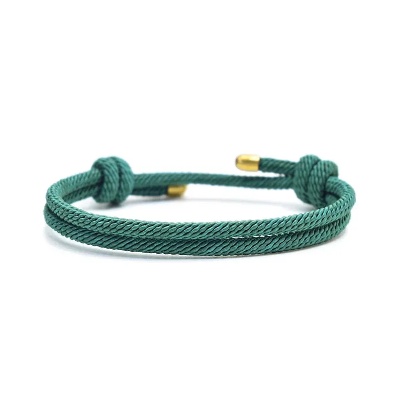 Minimalist Milan Rope Bracelets Men Women Handmade Adjustable Red Thread Bracelet Couple Braclet Best Friend Gift