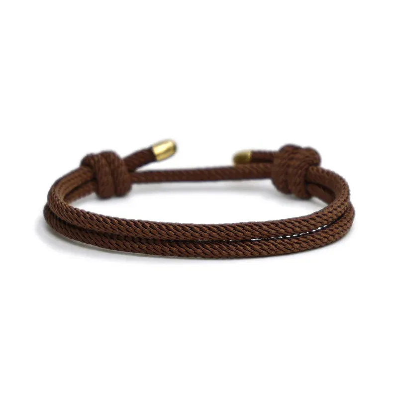 Minimalist Milan Rope Bracelets Men Women Handmade Adjustable Red Thread Bracelet Couple Braclet Best Friend Gift