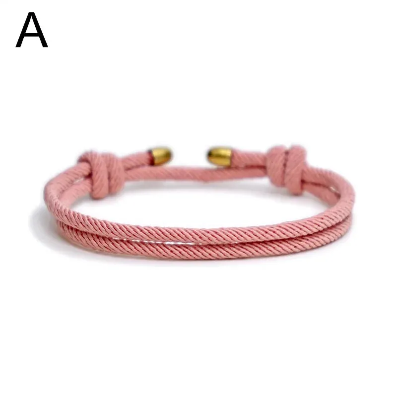 Minimalist Milan Rope Bracelets Men Women Handmade Adjustable Red Thread Bracelet Couple Braclet Best Friend Gift