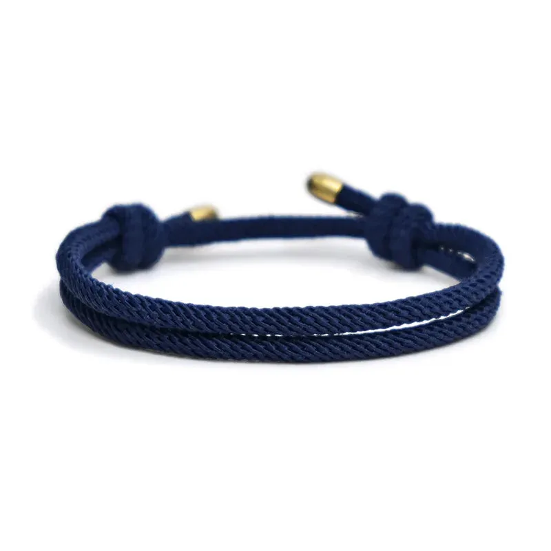 Minimalist Milan Rope Bracelets Men Women Handmade Adjustable Red Thread Bracelet Couple Braclet Best Friend Gift
