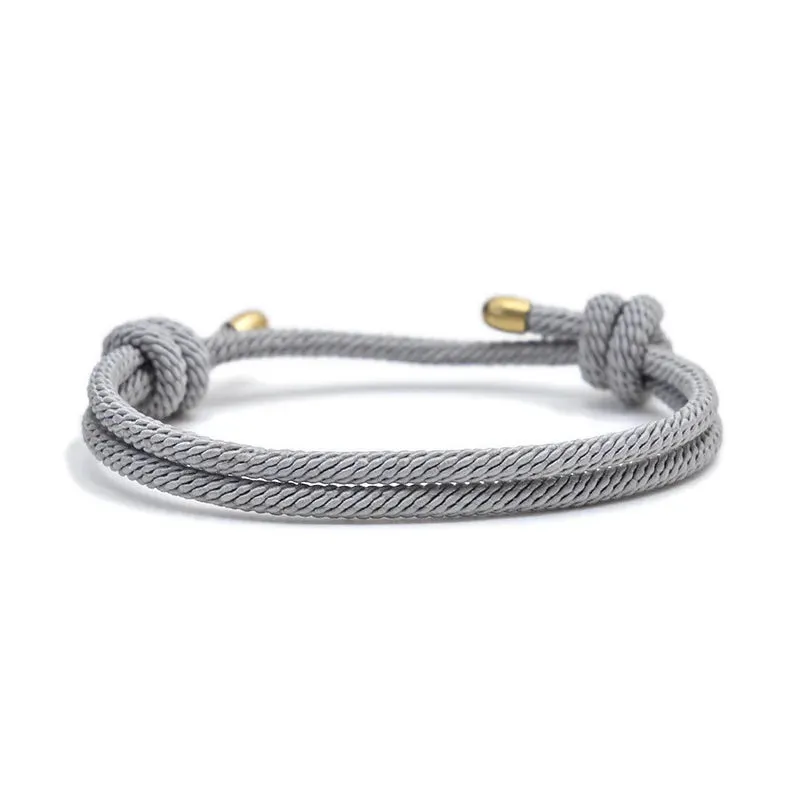 Minimalist Milan Rope Bracelets Men Women Handmade Adjustable Red Thread Bracelet Couple Braclet Best Friend Gift