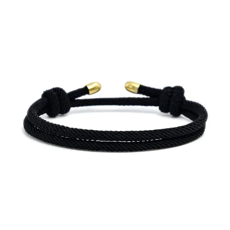 Minimalist Milan Rope Bracelets Men Women Handmade Adjustable Red Thread Bracelet Couple Braclet Best Friend Gift