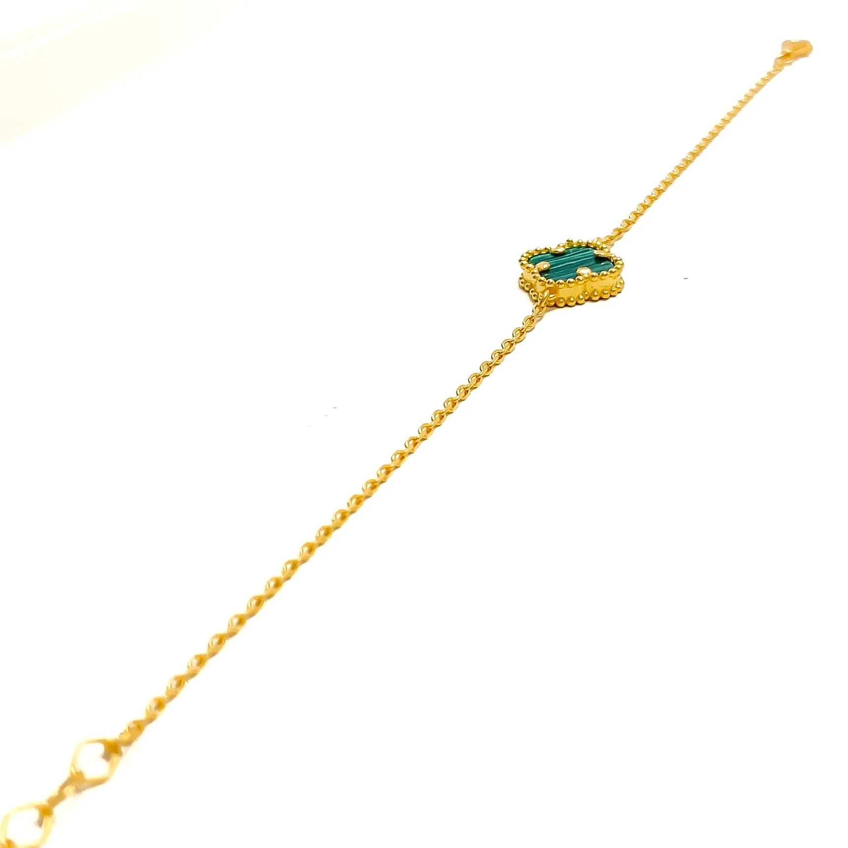 Minimalist Sleek 21k Gold Bracelet