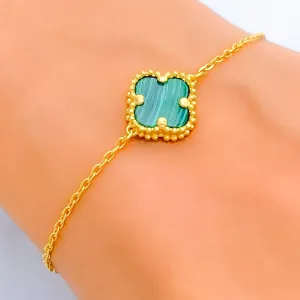 Minimalist Sleek 21k Gold Bracelet