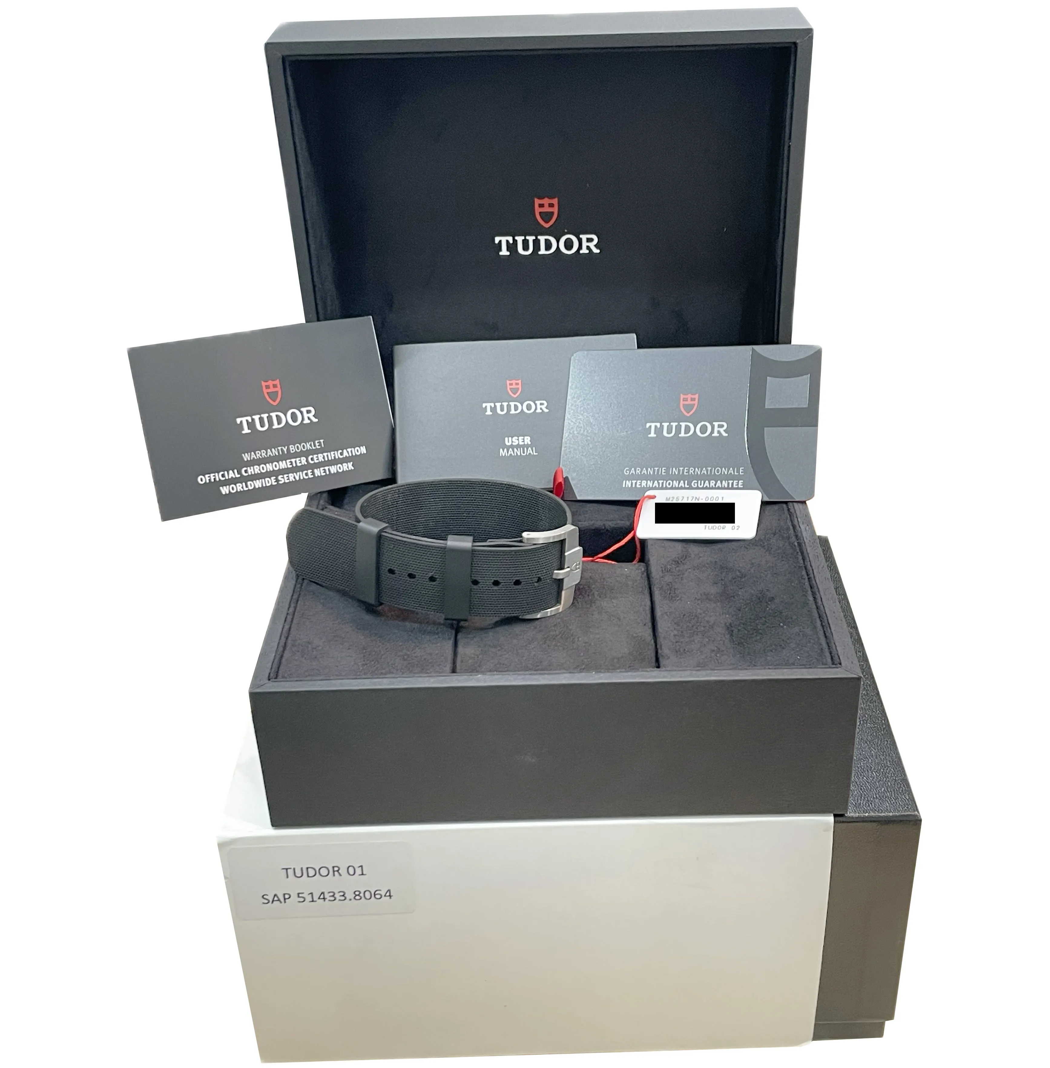 MINT 2024 PAPERS Tudor Pelagos FXD Black Titanium Watch 25717N 42mm Watch BOX
