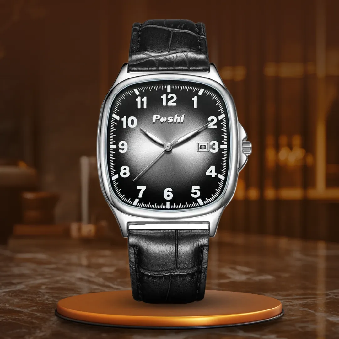 MODE LEATHER STRAP QUARTZ WATCH | Timeless Elegance Redefined