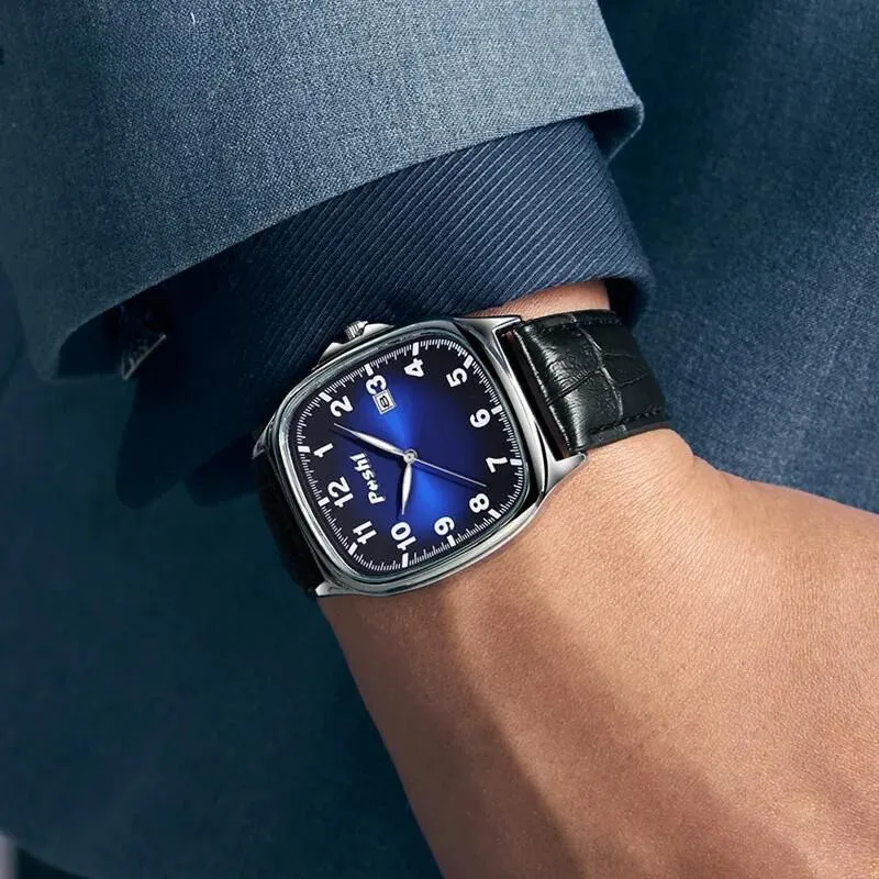 MODE LEATHER STRAP QUARTZ WATCH | Timeless Elegance Redefined