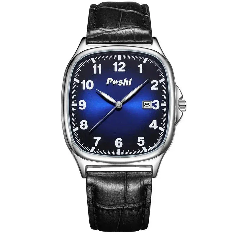 MODE LEATHER STRAP QUARTZ WATCH | Timeless Elegance Redefined