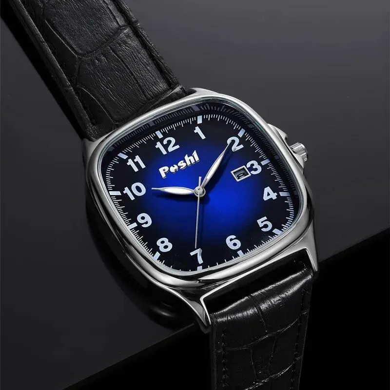 MODE LEATHER STRAP QUARTZ WATCH | Timeless Elegance Redefined
