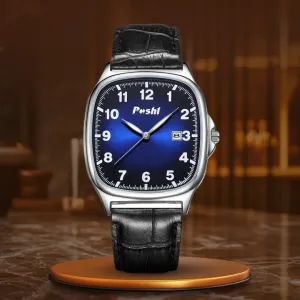 MODE LEATHER STRAP QUARTZ WATCH | Timeless Elegance Redefined