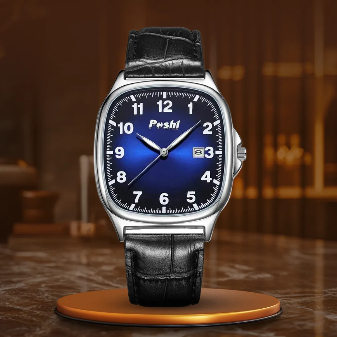 MODE LEATHER STRAP QUARTZ WATCH | Timeless Elegance Redefined