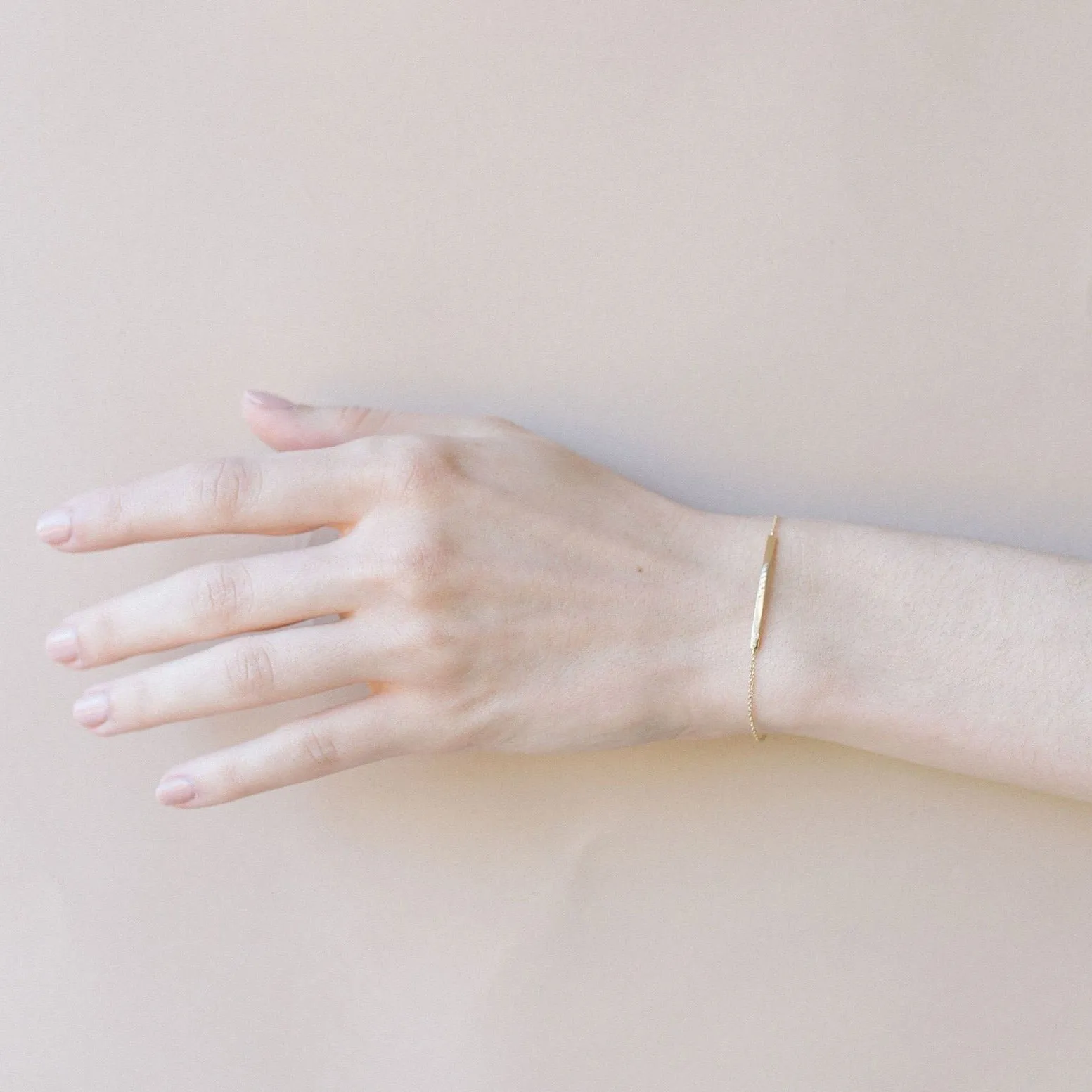 Morgan Diamond Bar Bracelet