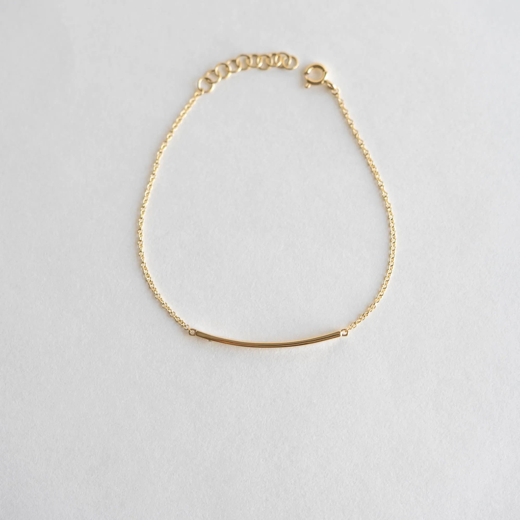 Morgan Diamond Bar Bracelet