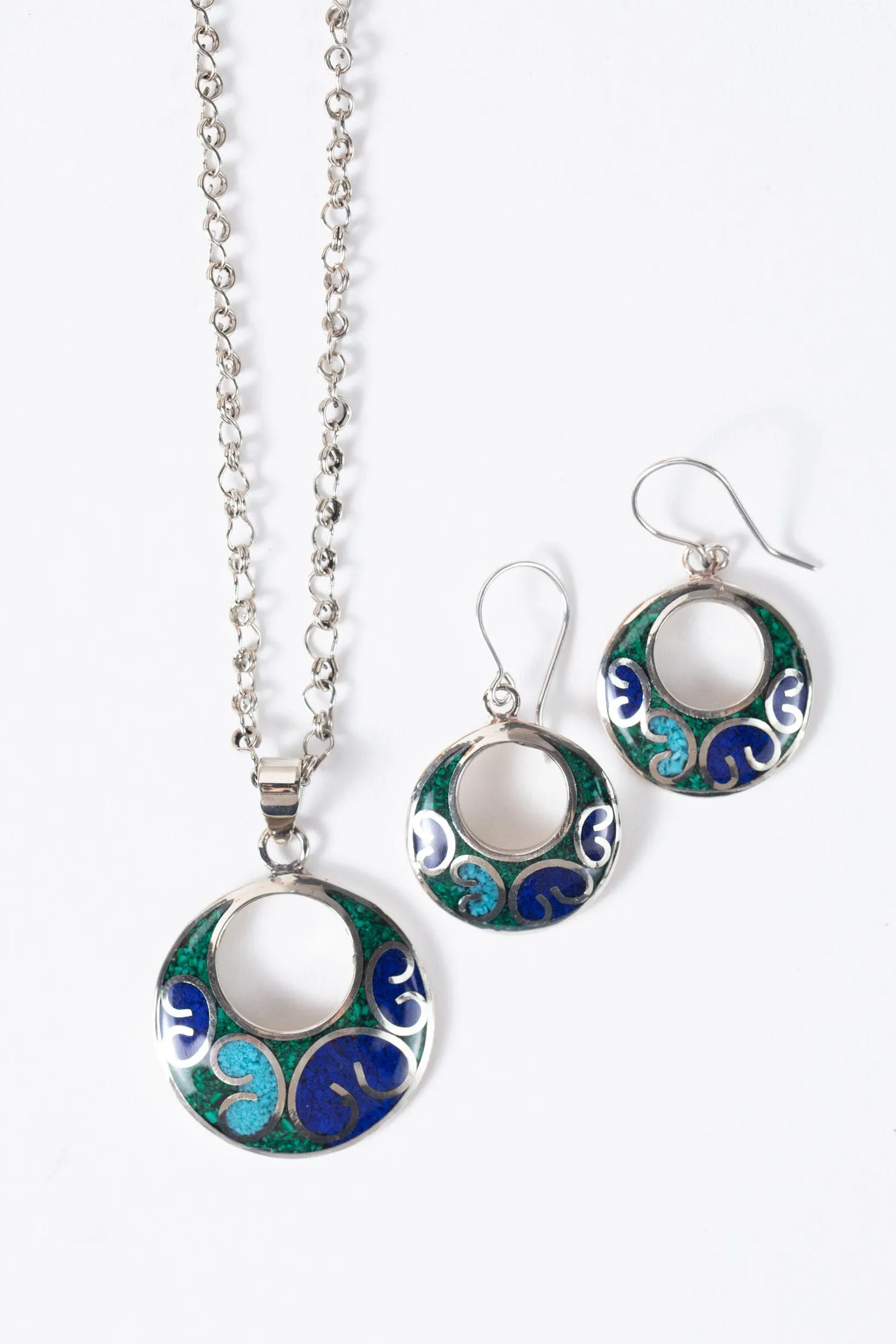 Mosaic Eclipse Earrings