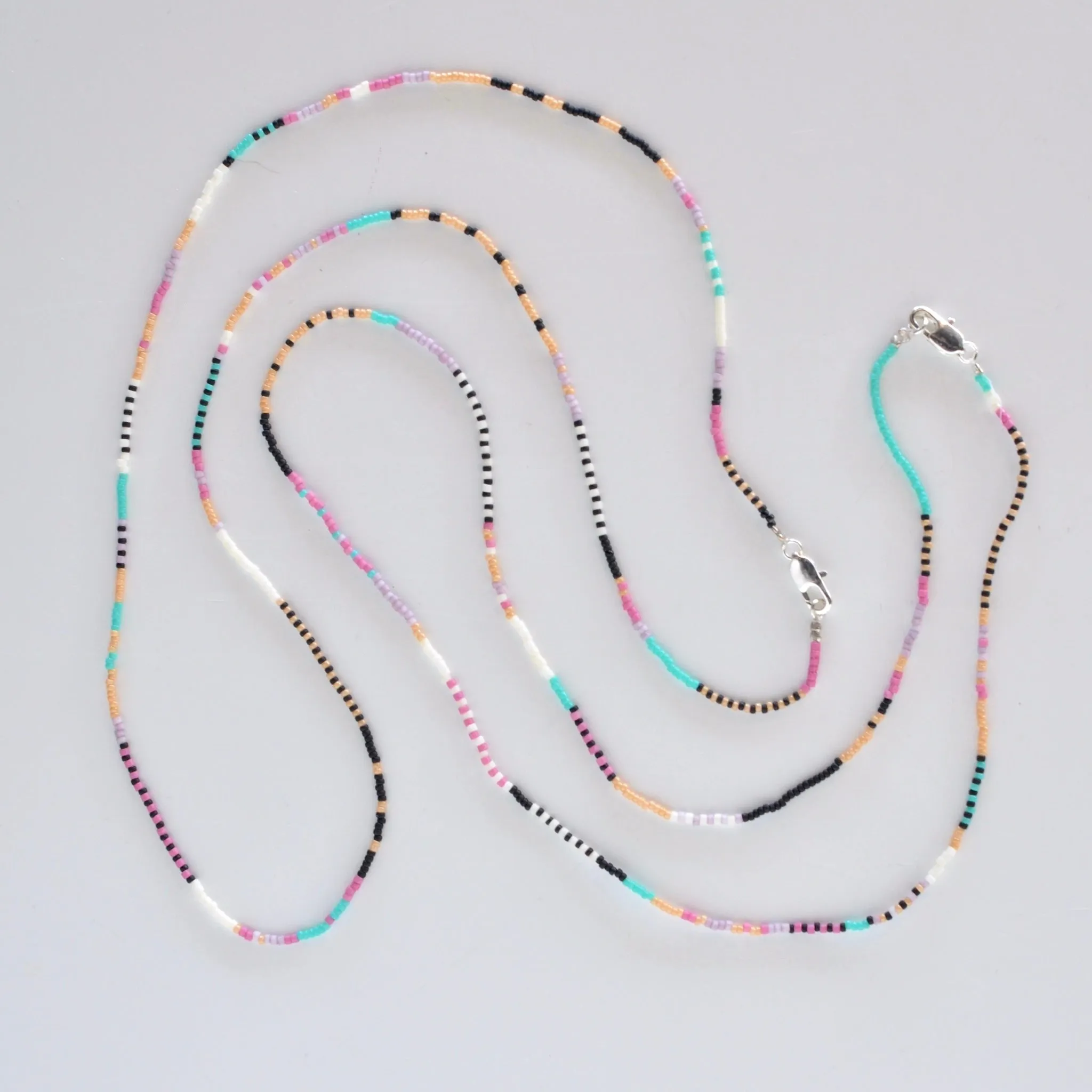 Multi-colored Miyuki Bead Layering Necklaces - MW Pottery
