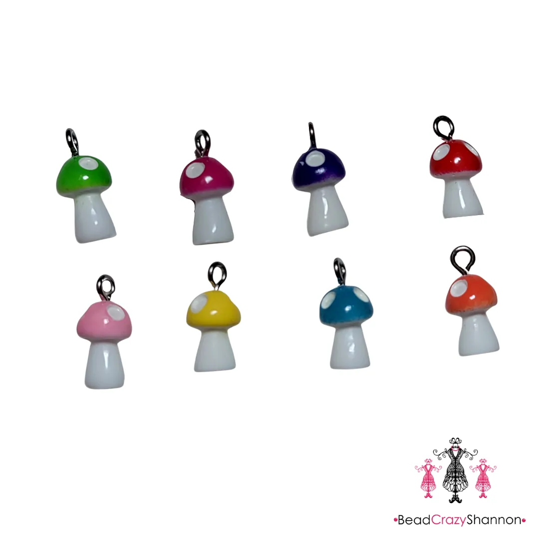 Mushroom Earrings
