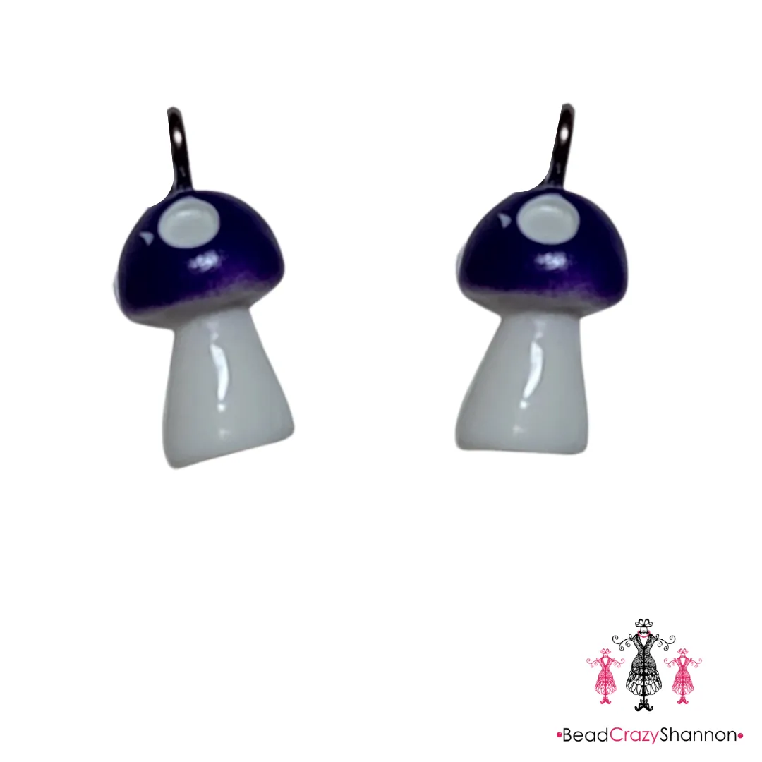 Mushroom Earrings