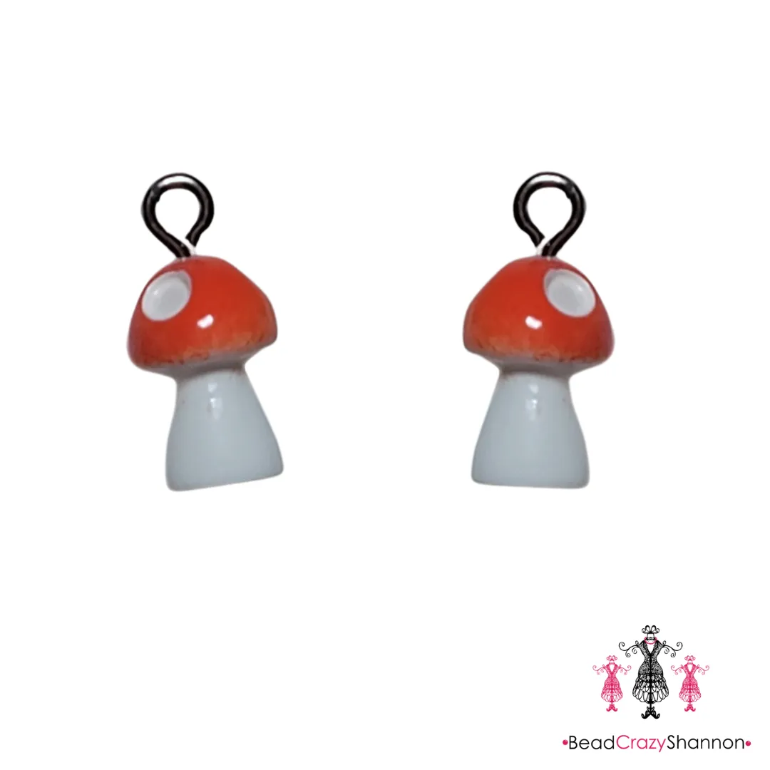 Mushroom Earrings