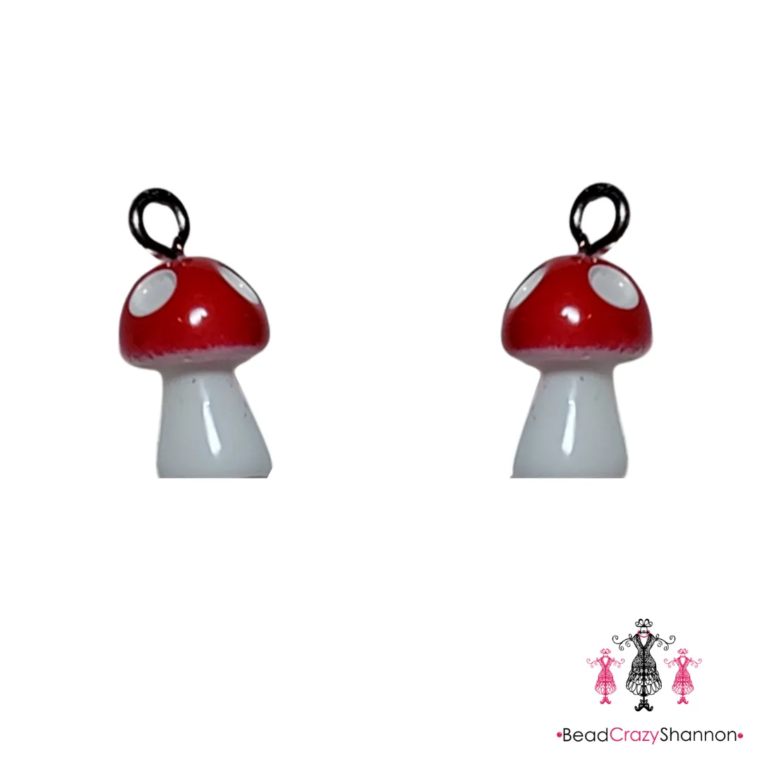 Mushroom Earrings