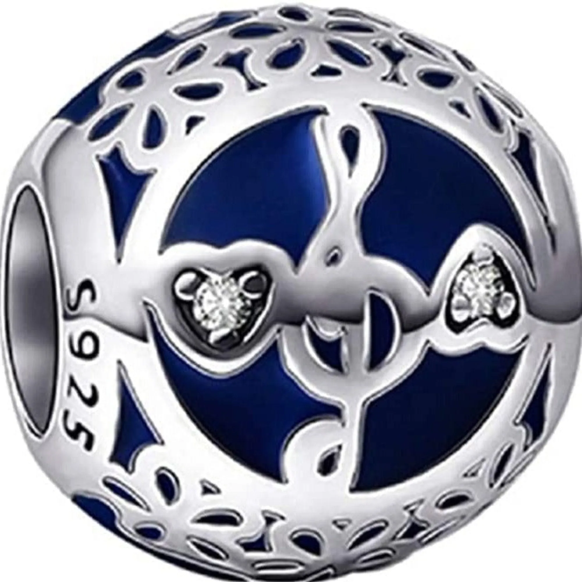 Music Note Ball Bead Charm