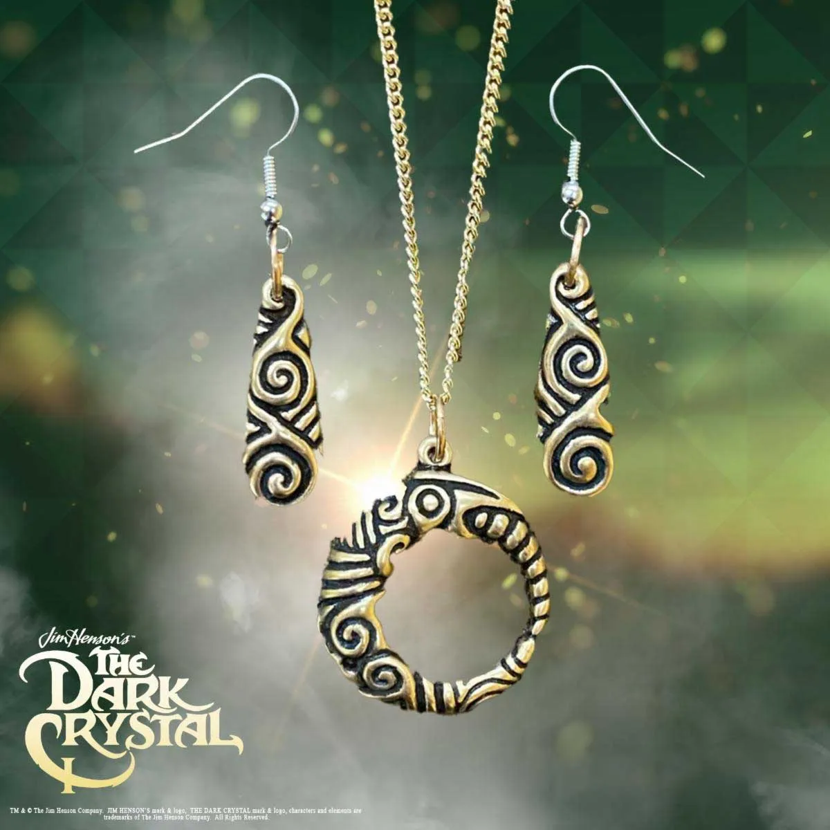 Mystic Prayer Charm & Earrings