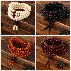 Natural Sandalwood Meditation Malas