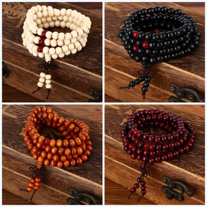 Natural Sandalwood Meditation Malas