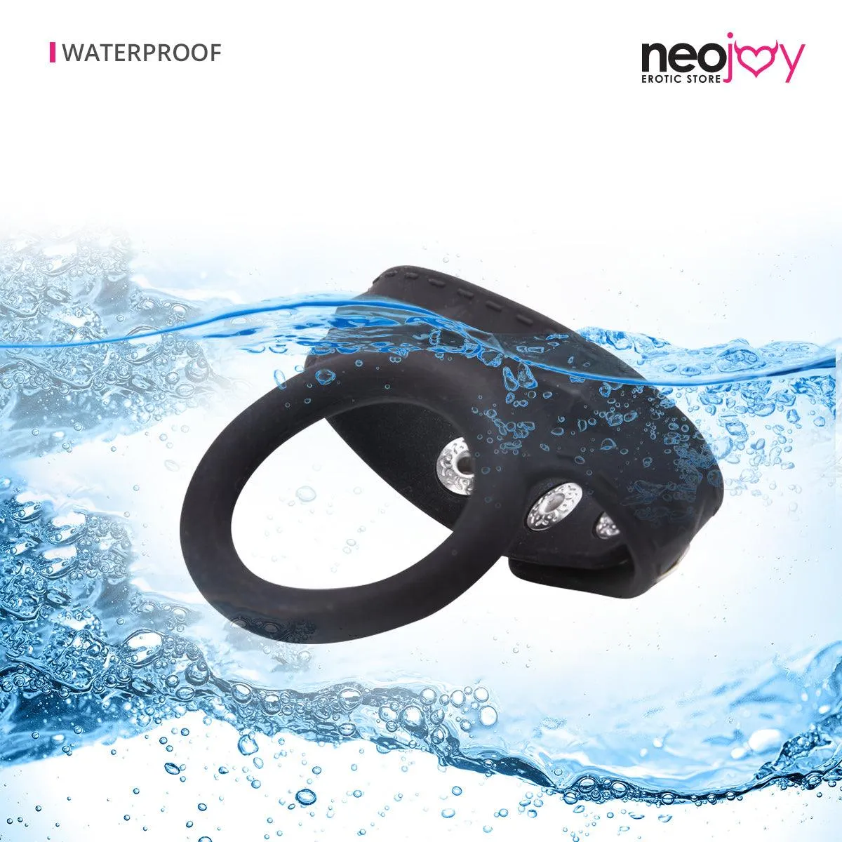 Neojoy Bondage Adjustable Silicone Penis Ring Male Sex Toy -Medium