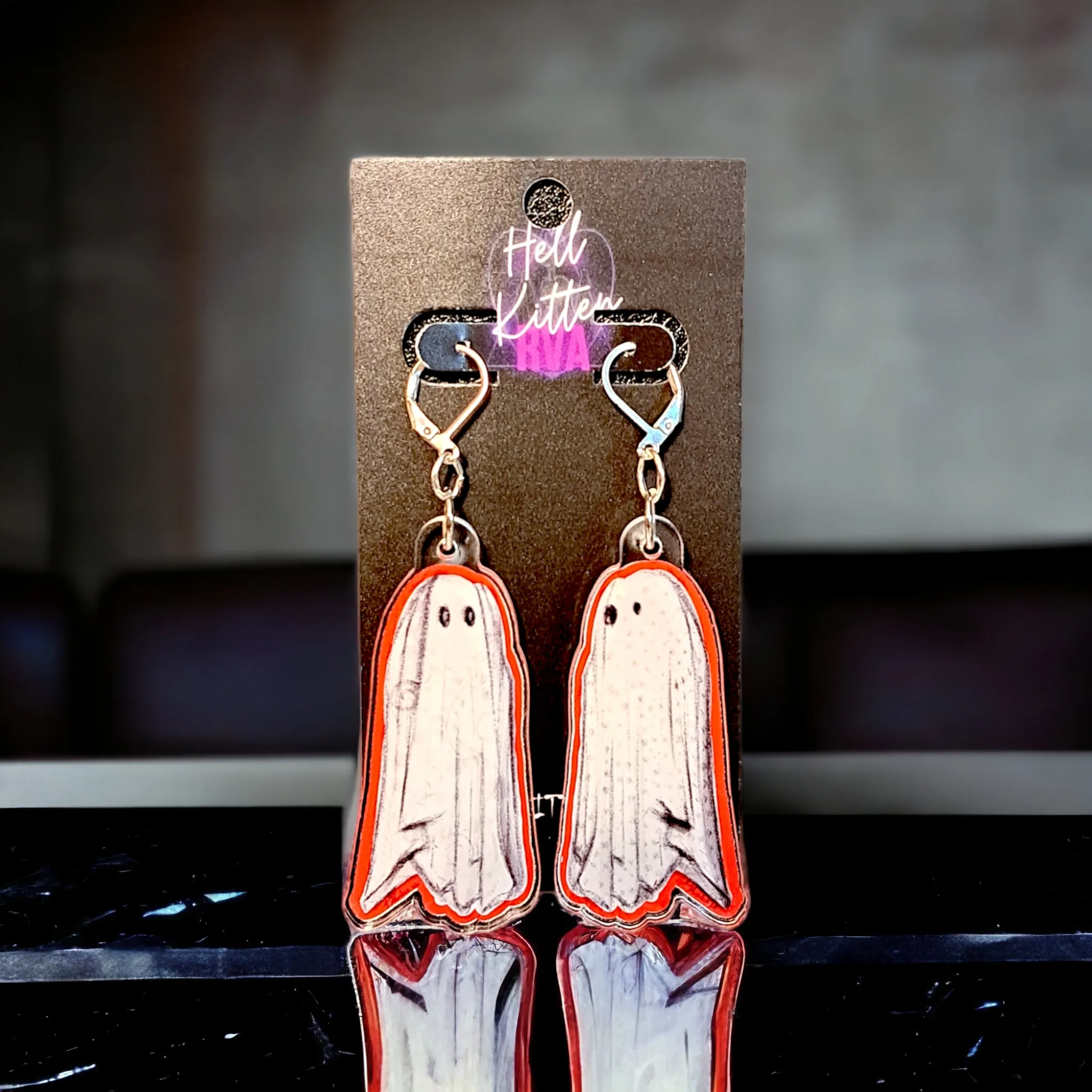 Never Trust The Living Acrylic Dangles (Earrings)