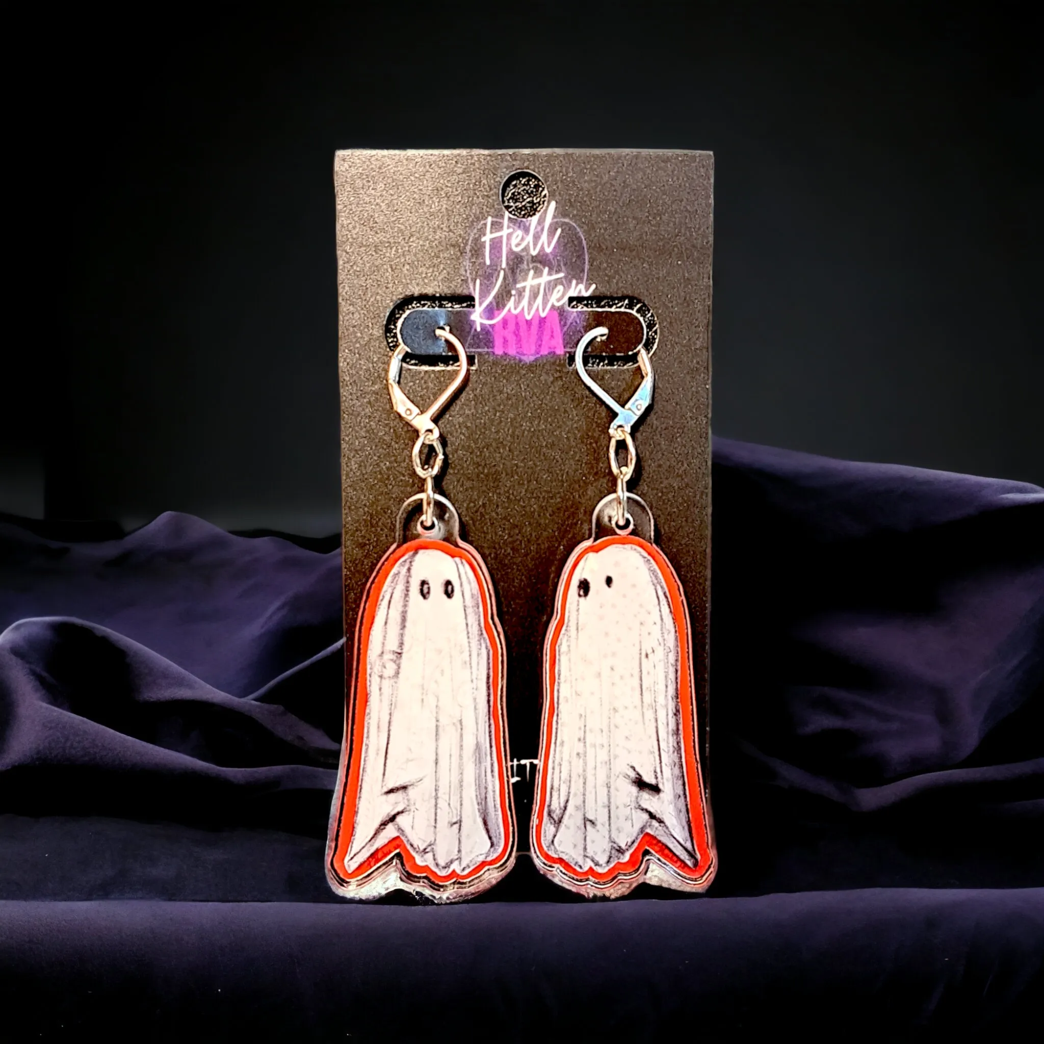 Never Trust The Living Acrylic Dangles (Earrings)