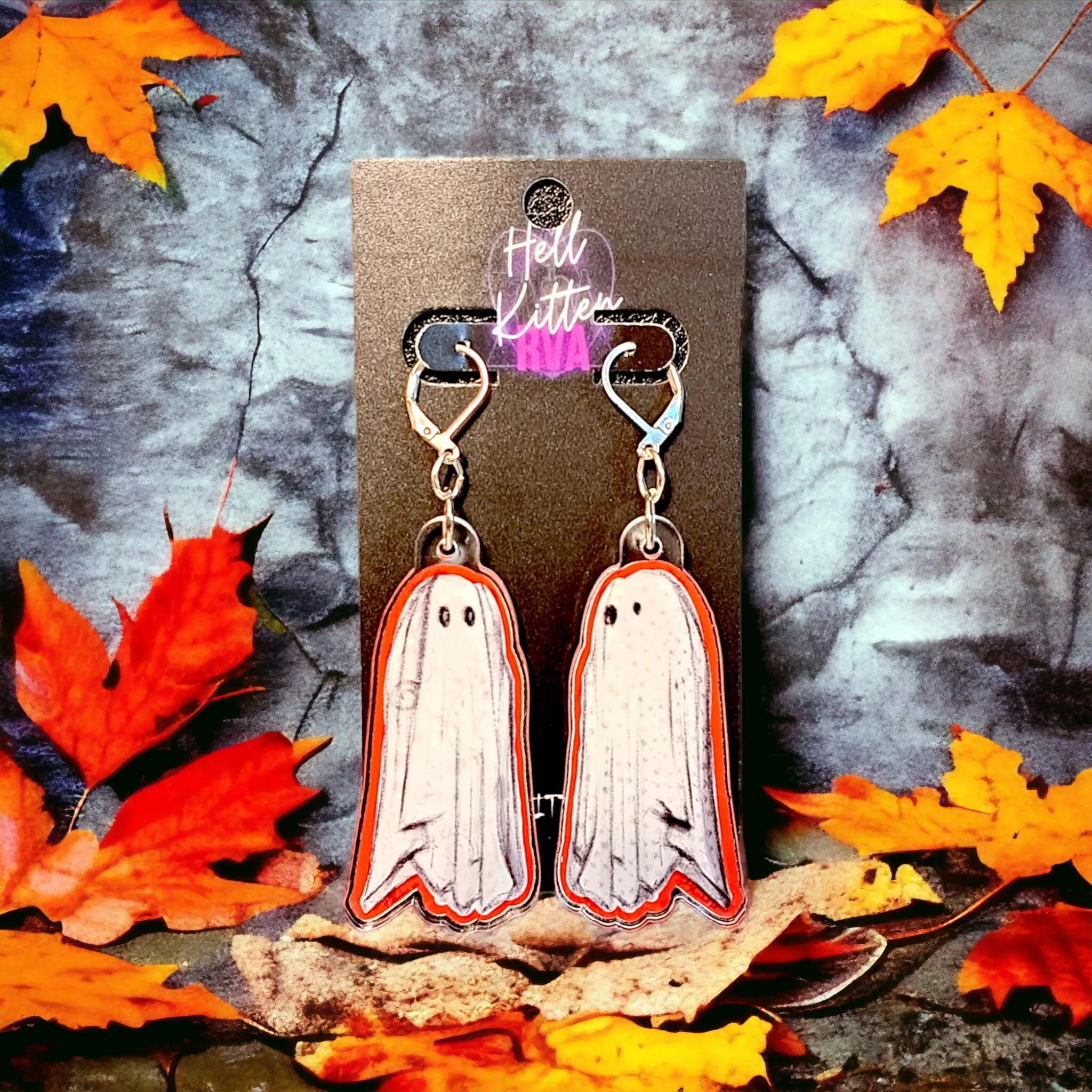 Never Trust The Living Acrylic Dangles (Earrings)