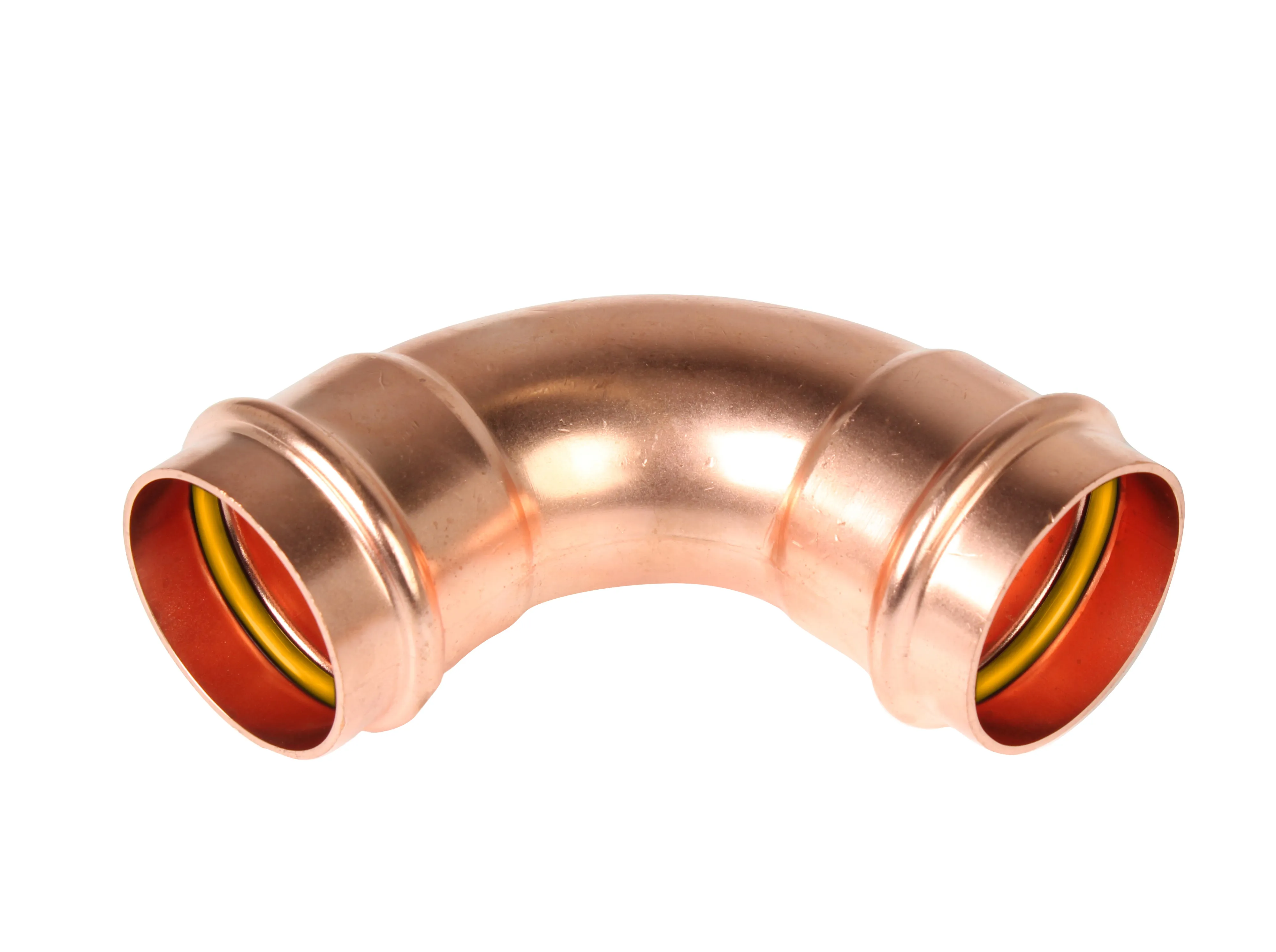 NZ Copper Press - 90° Elbow GAS