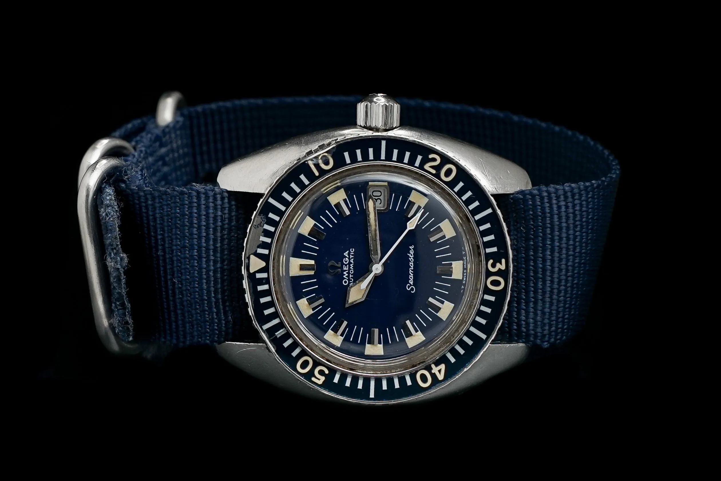 Omega Seamaster 120 deep blue