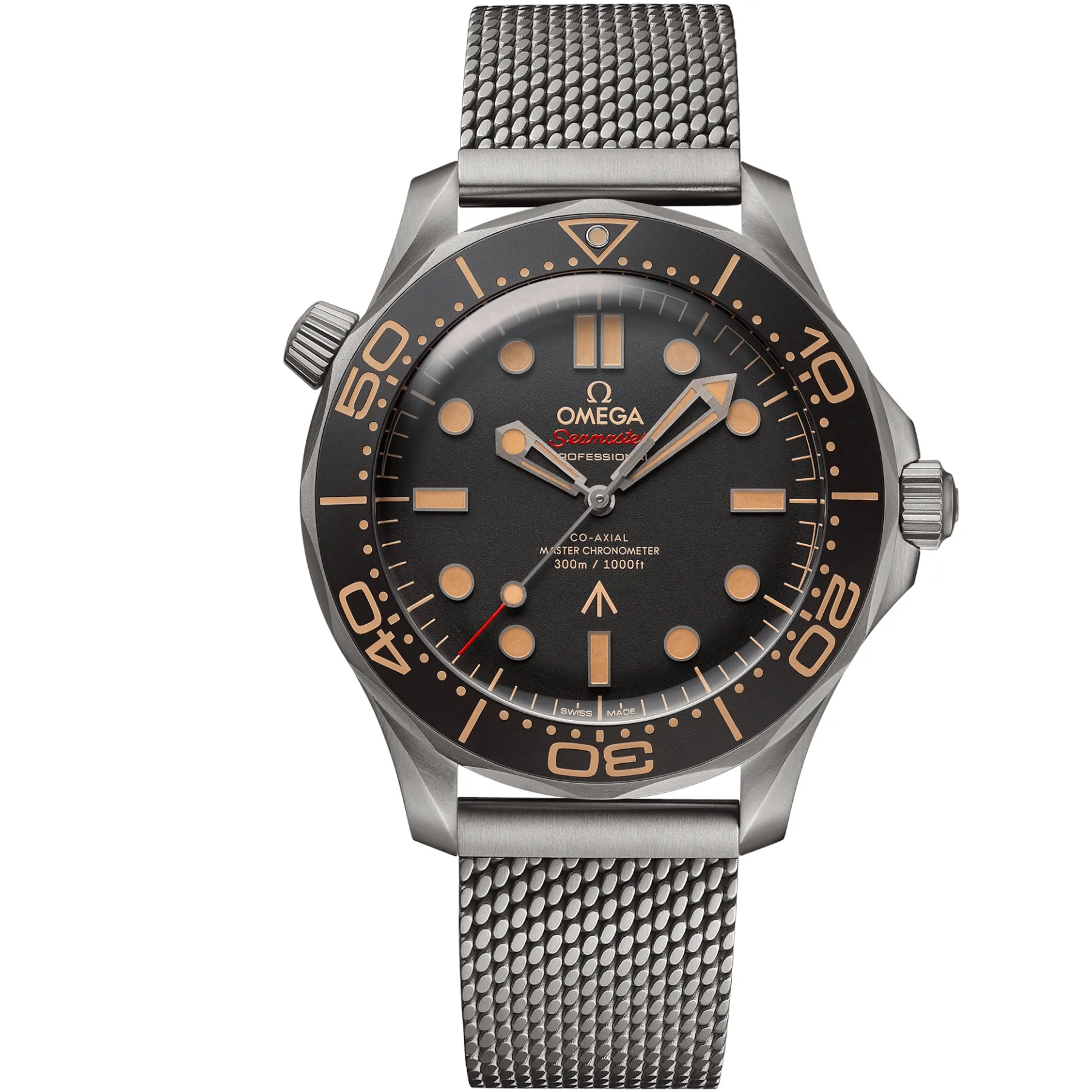 Omega Seamaster Diver 300M James Bond Edition 007 – No Time to Die -Titanium – New – full set