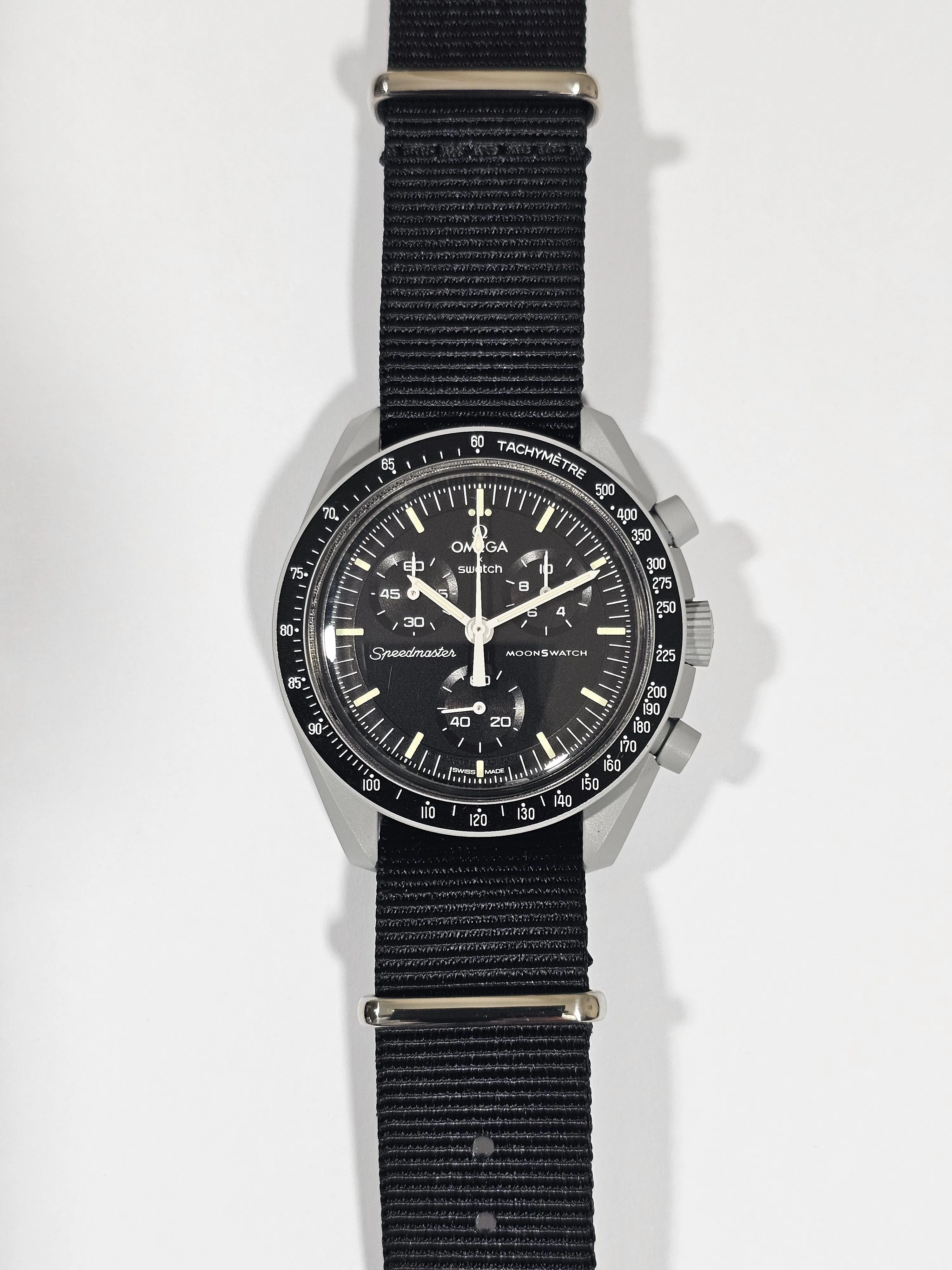 Omega X Swatch MoonSwatch Strap: Black