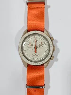 Omega X Swatch MoonSwatch Strap: Nato - Orange